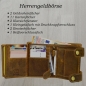 Preview: Wild Leder Portemonnaie mit Totenkopf und Hosenkette mit RFID Schutz